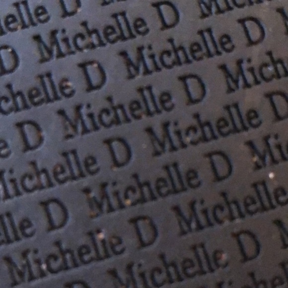 10 medium Michelle D. Red patent w/leopard print/red ribbon bow faux leather - Picture 7 of 7